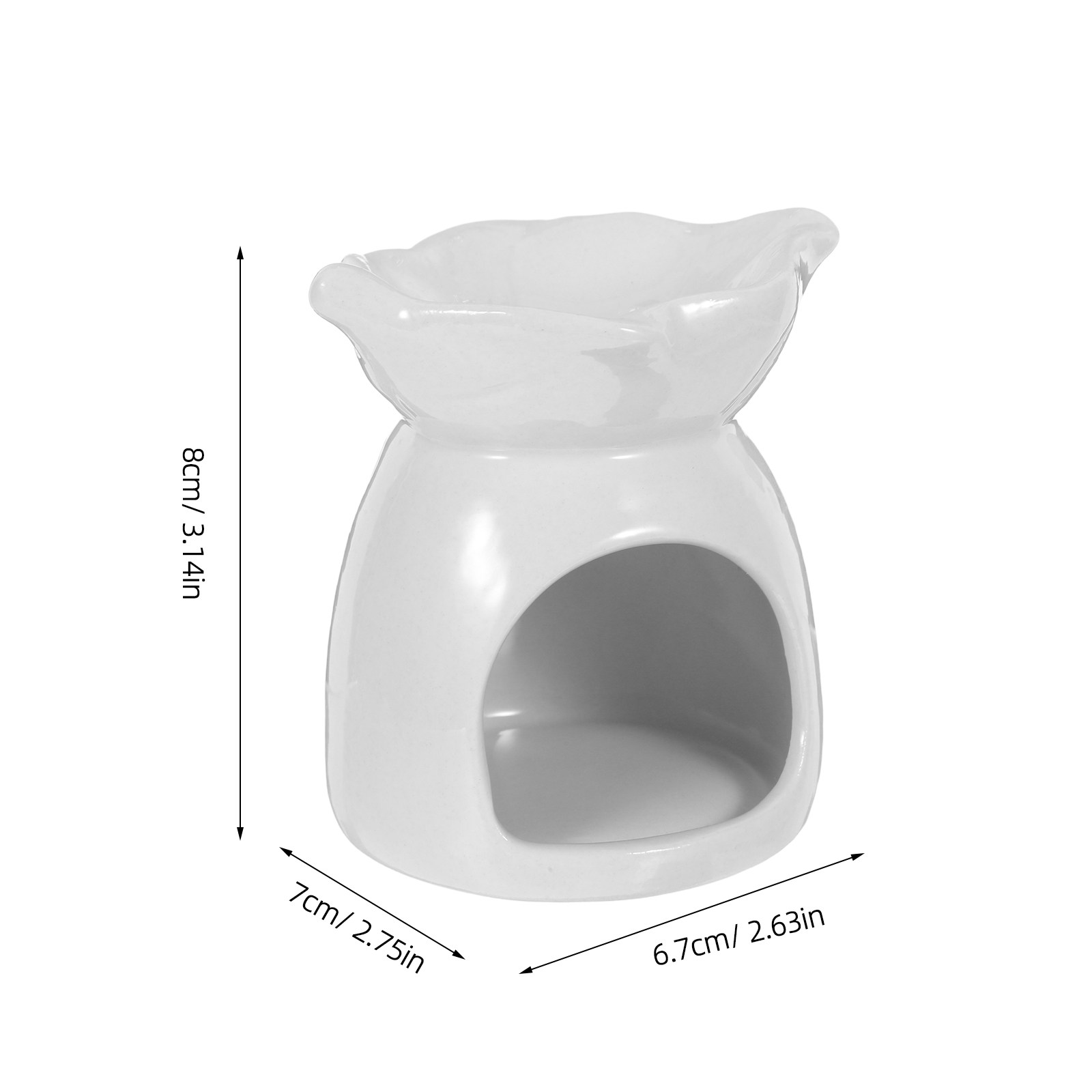 Ceramic Holder Elegant Leaf-Sh - đánh giá và giá Home Fragrance Diffusers