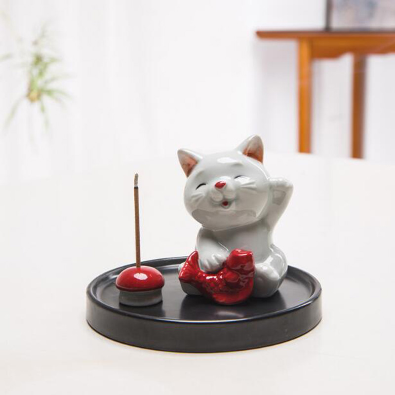 Creative Cute Cat Aroma Burner - đánh giá và giá In Home Fragrance Products