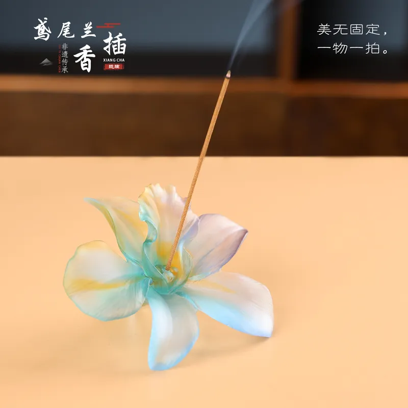 Glazed Ceramic Incense Holder  - đánh giá và giá Home Fragrance Iris